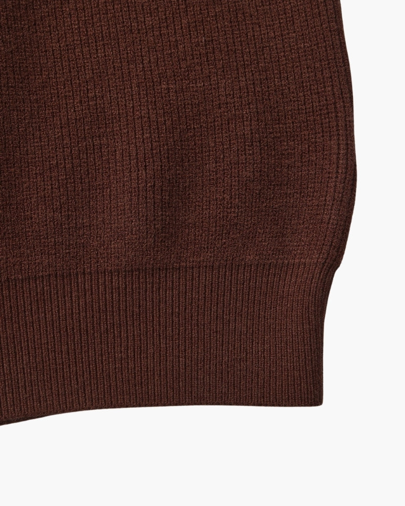 Refined Half-Zip Knit Pullover - Old Money