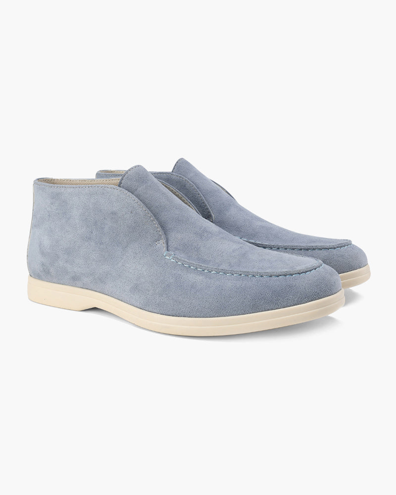 Old Money High Suede Loafers - Old Money