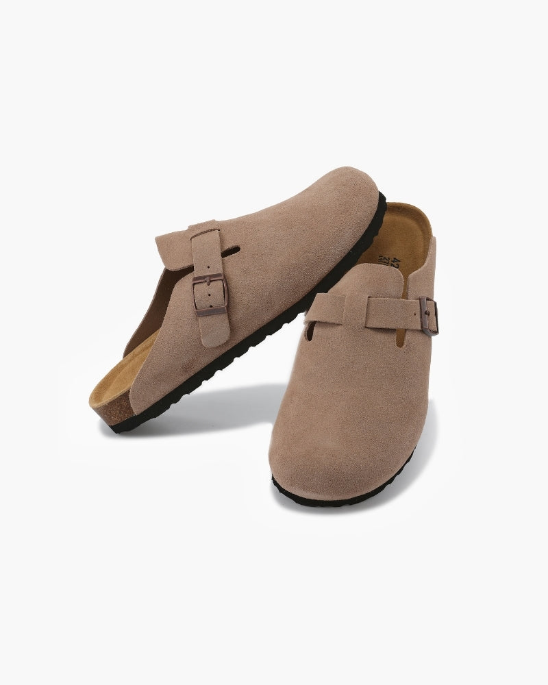 Old Money Suede Clogs - Old Money