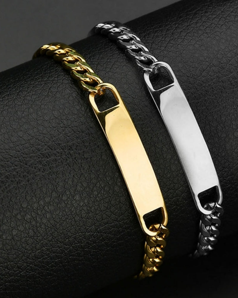 Signature Chain Bracelet - Old Money